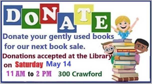 Book Donations May 14