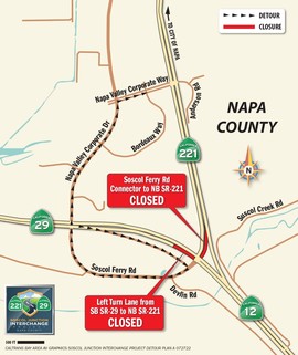 Soscol Ferry Road to SR-221 Closure (square image)