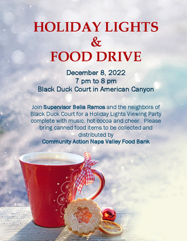 Holiday Lights & Food Drive 