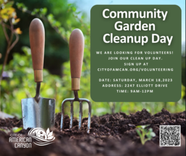 Community Garden Cleanup 