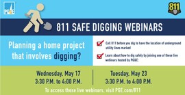 811 Safe Digging Webinars 