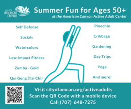 Active Adult Basic Schedule 2023 