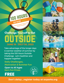 100 Hours Outside Challenge 