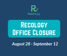 Recology office closure