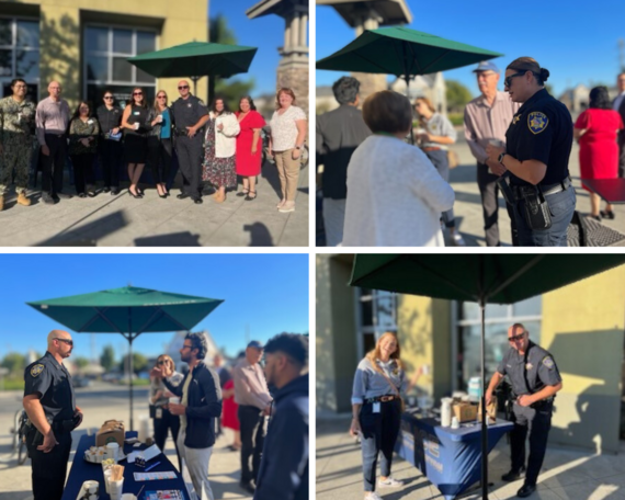 October Coffee with the Cops Event