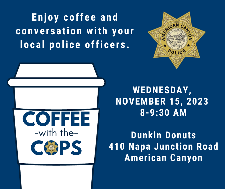 Coffee with the Cops November