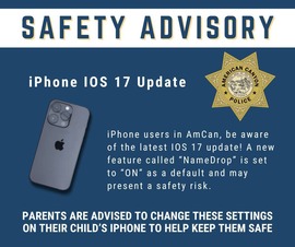 iOS 17 Update Safety Advisory