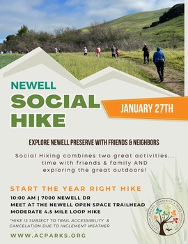 newell bright social hike