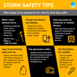 Storm Safety Tips 