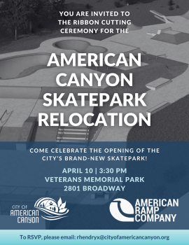 Skatepark Ribbon Cutting English 