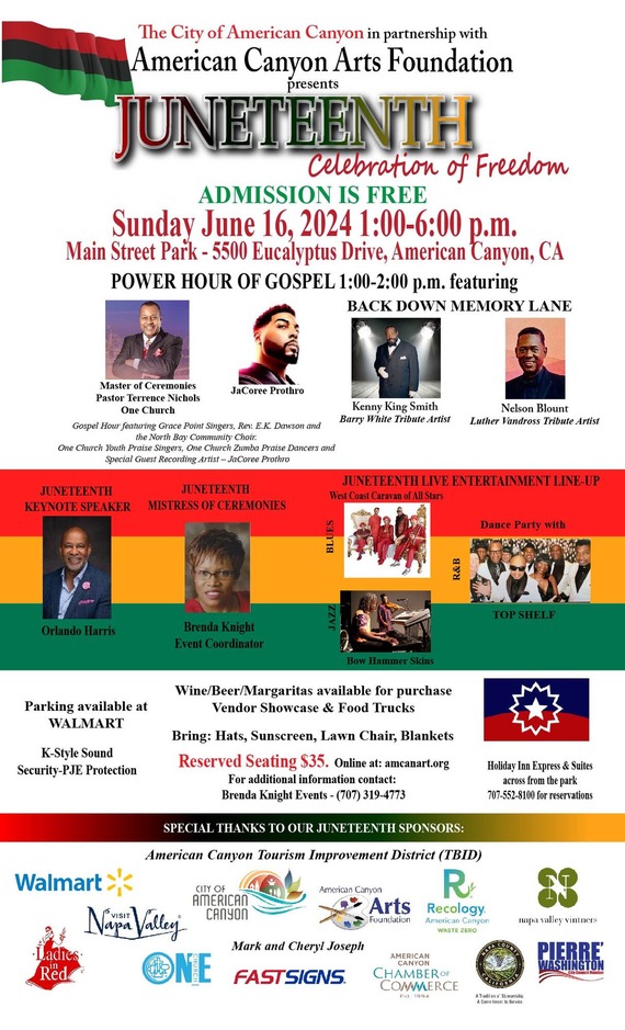 Juneteenth Event Flyer