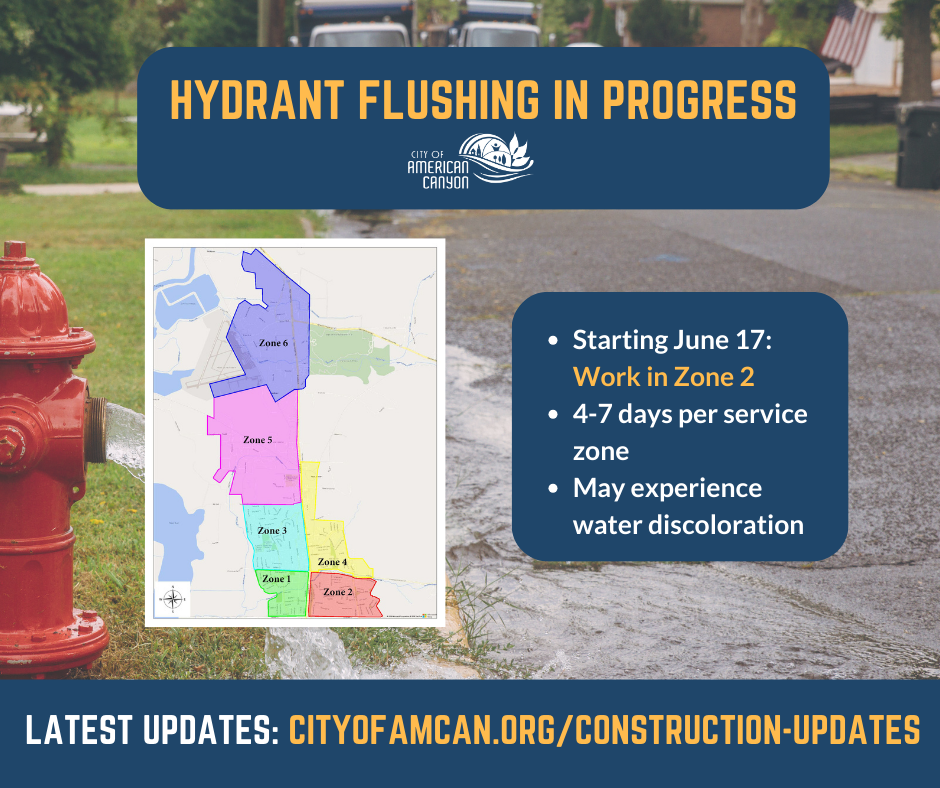 Updated hydrant flushing ZONE 2