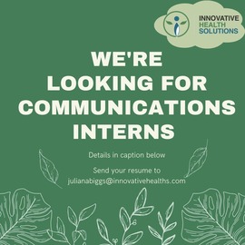 Innovative Health Solutions Comms Internship