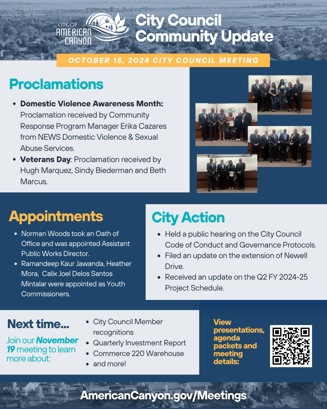 City Council Community Update Oct.15, 2024