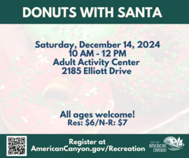 Donuts with Santa 2024