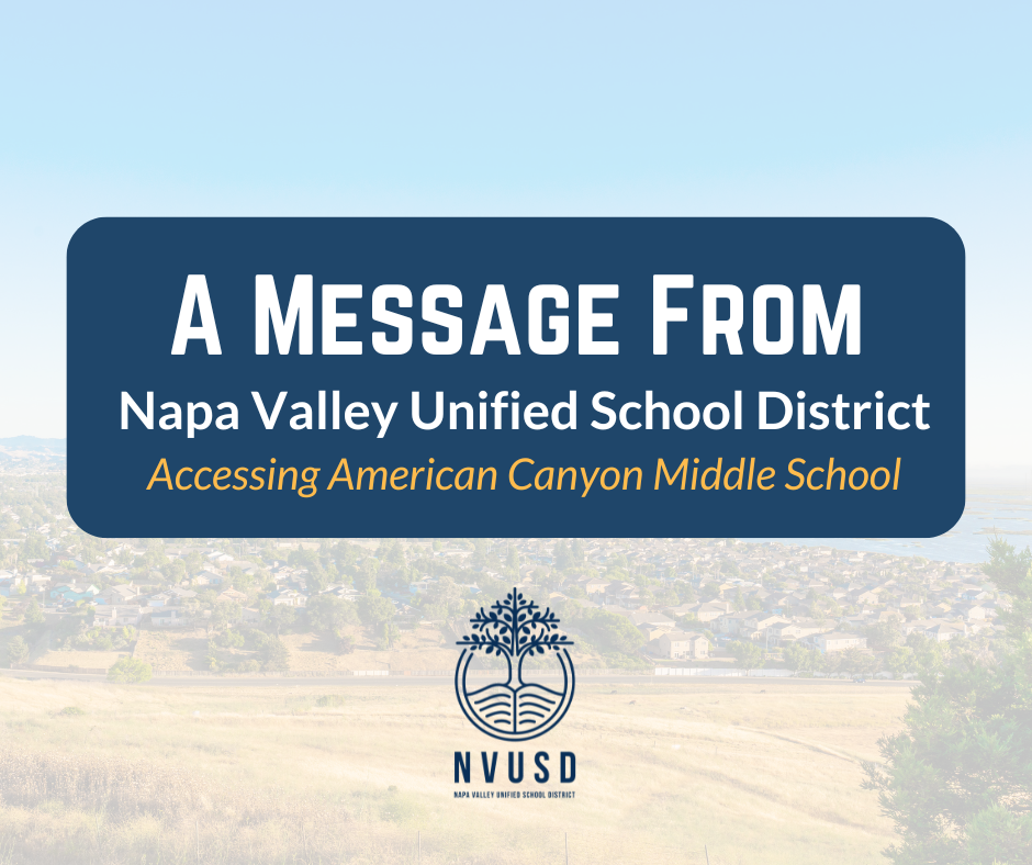ACMS message from NVUSD