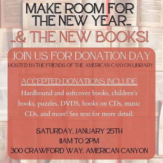 Book Donation FOACL 1.2025