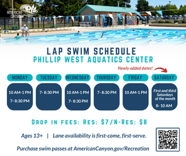 Lap Swim Saturday Schedule