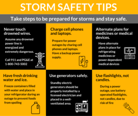 Storm Safety Tips