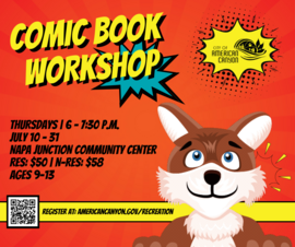 Comic Book Workshop July 2025