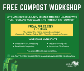 Free Compost Workshop 8.2025