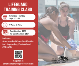 Lifeguard Cert Fall 2025