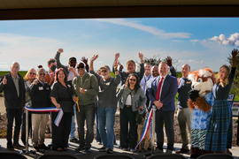 Outdoor Education Ribbon Cutting