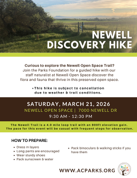2026 Newell Discovery Hike MARCH
