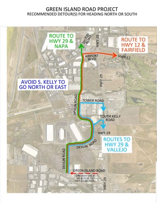 DETOUR MAP