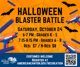 halloween blaster battle 2026