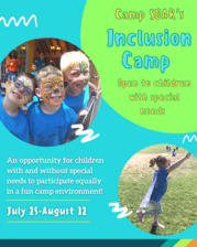 Advertisement of elementary schoolchildren playing outdoors