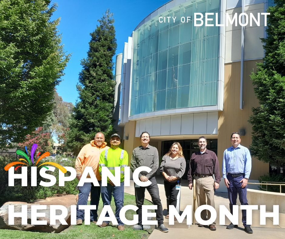 Celebration of Hispanic staff members at the City of Belmont