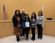 Monica Korde and Council