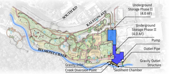 Detention Basin Map