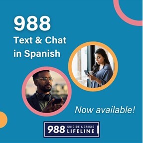 Crisis Line adds Spanish and Chat service for 988