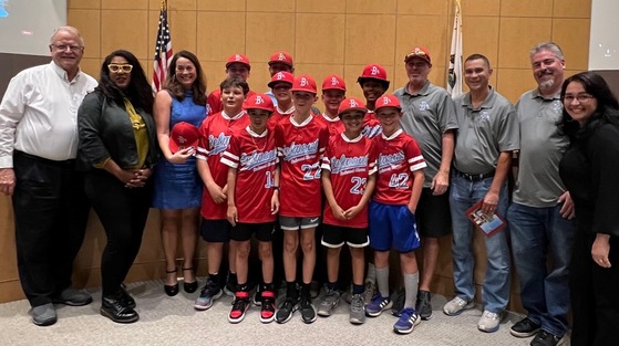 Belmont Little League Champs 2023