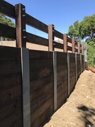 San Juan Retaining Wall - Completed