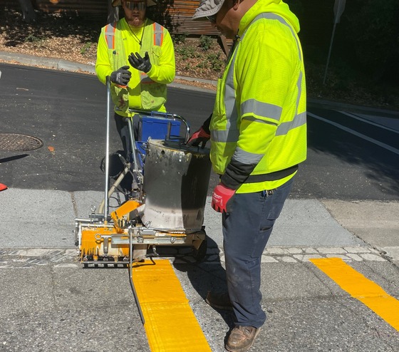 Yellow Striping Sept 2023