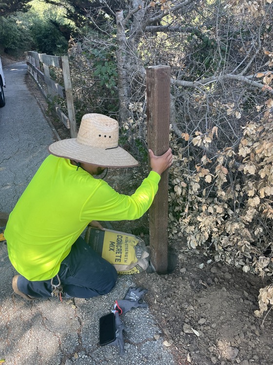 Wooden Fence repairs