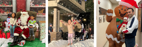 Santa at the Firehouse 