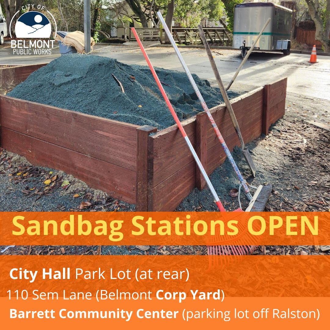 Sandbag Stations Open