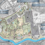 Twin Pines Detention Basin Project