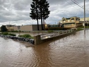 Flooded neighborhood