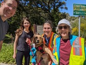 Group of people on a walk
