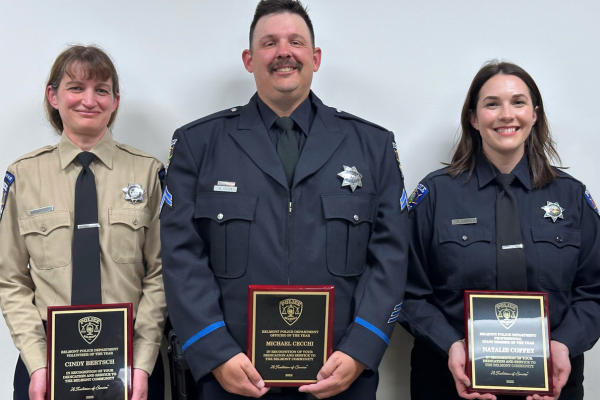 Photo of Annual Police Department Award Recipients