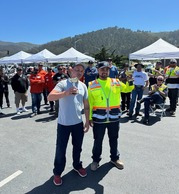 Winners holding trophies at the Roadeo