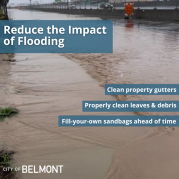 Reduce the impact of flooding