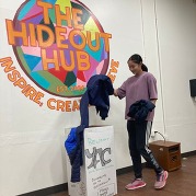 YAC clothing drive donations