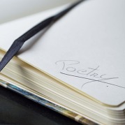 Book that has poetry written in it. 