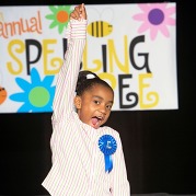 Spelling bee contestant